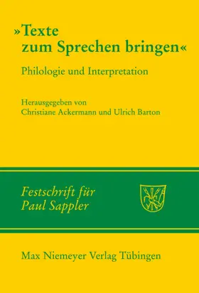 Ackermann / Barton |  Texte zum Sprechen bringen | eBook | Sack Fachmedien