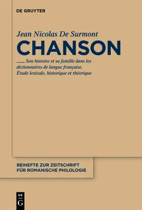 de Surmont |  Chanson | eBook | Sack Fachmedien