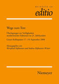 Hofmeister / Hofmeister-Winter |  Wege zum Text | eBook | Sack Fachmedien