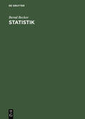 Becker |  Statistik | Buch |  Sack Fachmedien