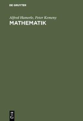 Kemeny / Hamerle | Mathematik | Buch | 978-3-486-22712-3 | sack.de