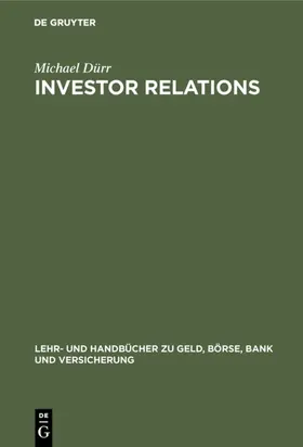 Dürr |  Investor Relations | Buch |  Sack Fachmedien