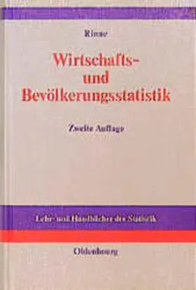 Rinne |  Wirtschafts- und Bevölkerungsstatistik | Buch |  Sack Fachmedien