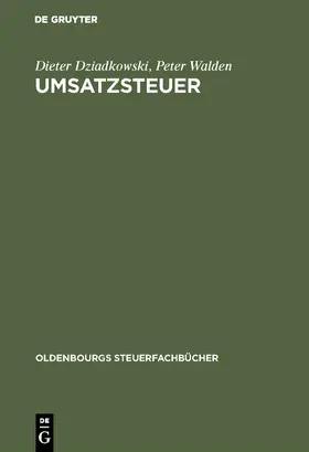 Walden / Dziadkowski |  Umsatzsteuer | Buch |  Sack Fachmedien