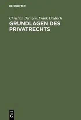 Diedrich / Bernzen |  Grundlagen des Privatrechts | Buch |  Sack Fachmedien