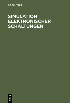  Simulation elektronischer Schaltungen | Buch |  Sack Fachmedien