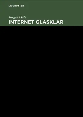 Plate |  Internet glasklar | Buch |  Sack Fachmedien