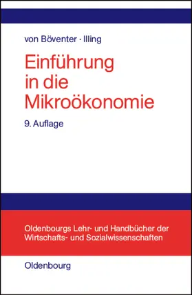 Illing / Böventer | Einführung in die Mikroökonomie | Buch | 978-3-486-24248-5 | www.sack.de