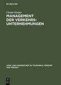 Kaspar |  Management der Verkehrsunternehmungen | Buch |  Sack Fachmedien