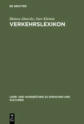 Klemm / Jänecke |  Verkehrslexikon | Buch |  Sack Fachmedien