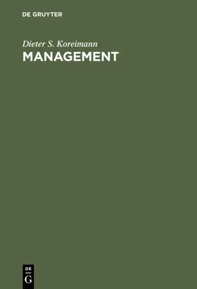 Koreimann |  Management | Buch |  Sack Fachmedien