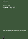 Fink |  ECONOTERMS | Buch |  Sack Fachmedien