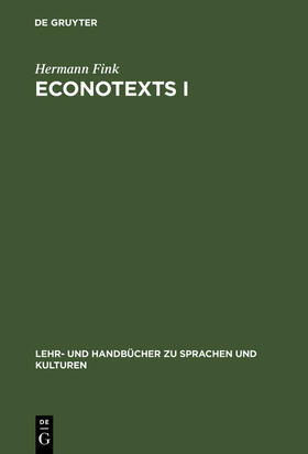 Fink | EconoTexts I | Buch | 978-3-486-25368-9 | sack.de