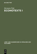Fink |  EconoTexts I | Buch |  Sack Fachmedien
