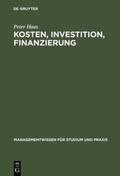 Haas |  Kosten, Investition, Finanzierung | Buch |  Sack Fachmedien