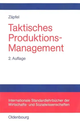 Zäpfel | Taktisches Produktions-Management | Buch | 978-3-486-25464-8 | www.sack.de