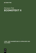 Fink |  Econotext II | Buch |  Sack Fachmedien