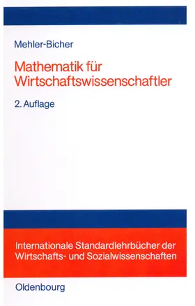 Mehler-Bicher |  Mathematik für Wirtschaftswissenschaftler | Buch |  Sack Fachmedien