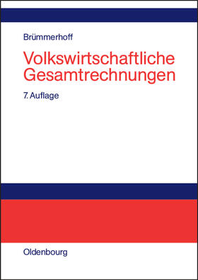 Brümmerhoff | Volkswirtschaftliche Gesamtrechnungen | Buch | 978-3-486-25948-3 | sack.de