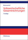 Brümmerhoff |  Volkswirtschaftliche Gesamtrechnungen | Buch |  Sack Fachmedien
