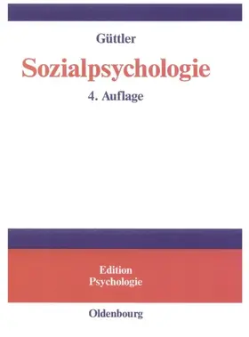 Güttler |  Sozialpsychologie | Buch |  Sack Fachmedien