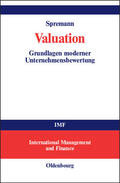 Spremann |  Valuation | Buch |  Sack Fachmedien
