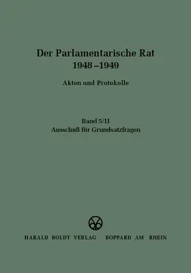Werner / Pikart |  Ausschuß für Grundsatzfragen | Buch |  Sack Fachmedien