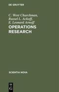 Churchman / Ackoff / Arnoff |  Operations Research | Buch |  Sack Fachmedien