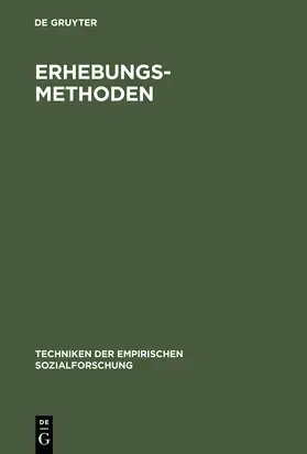 Wieken-Mayser / Koolwijk |  Erhebungsmethoden | Buch |  Sack Fachmedien