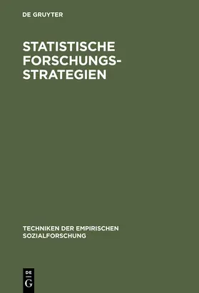 Wieken-Mayser / Koolwijk |  Statistische Forschungsstrategien | Buch |  Sack Fachmedien