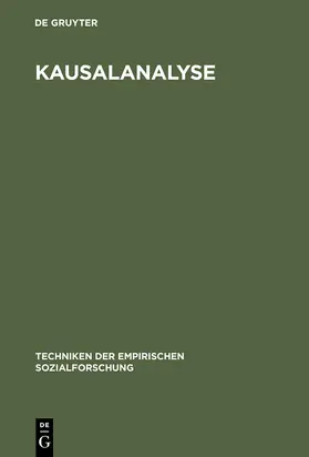 Wieken-Mayser / Koolwijk |  Kausalanalyse | Buch |  Sack Fachmedien