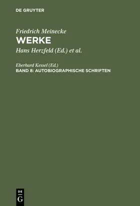 Kessel |  Autobiographische Schriften | Buch |  Sack Fachmedien