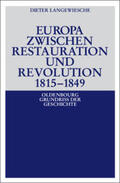 Langewiesche |  Europa zwischen Restauration und Revolution 1815-1849 | Buch |  Sack Fachmedien