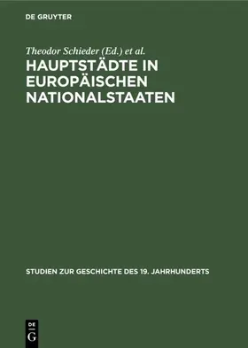 Schieder / Brunn |  Hauptstädte in europäischen Nationalstaaten | Buch |  Sack Fachmedien