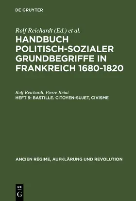Rétat / Reichardt |  Bastille. Citoyen-Sujet, Civisme | Buch |  Sack Fachmedien