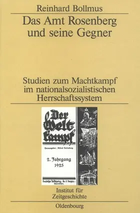 Bollmus |  Das Amt Rosenberg und seine Gegner | Buch |  Sack Fachmedien