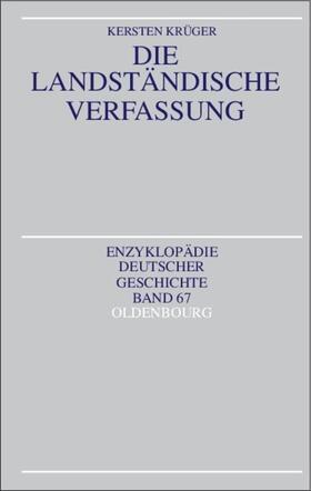 Krüger | Die Landständische Verfassung | Buch | 978-3-486-55017-7 | sack.de