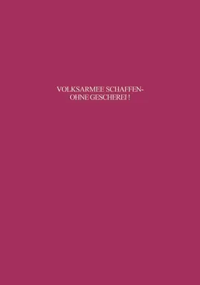Thoß | Volksarmee schaffen - ohne Geschrei! | Buch | 978-3-486-56043-5 | www.sack.de