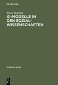 Manhart |  KI-Modelle in den Sozialwissenschaften | Buch |  Sack Fachmedien