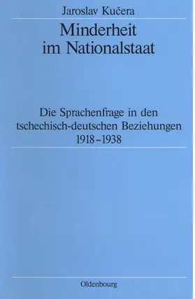 Kucera |  Minderheit im Nationalstaat | Buch |  Sack Fachmedien