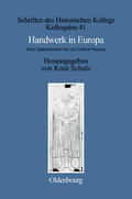 Schulz |  Handwerk in Europa | Buch |  Sack Fachmedien