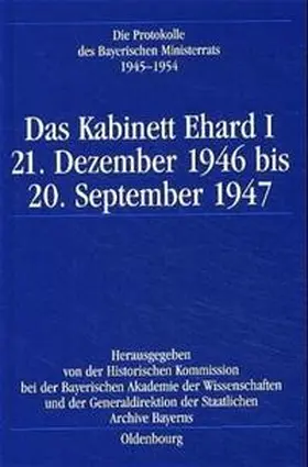 Gelberg |  Das Kabinett Ehard I | Buch |  Sack Fachmedien