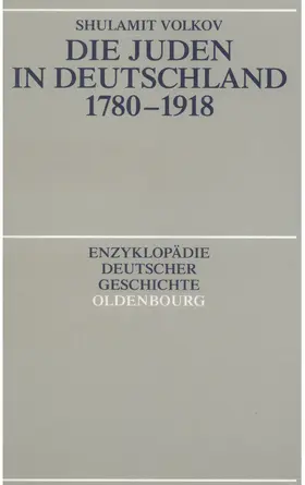 Volkov |  Die Juden in Deutschland 1780-1918 | Buch |  Sack Fachmedien