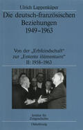 Lappenküper |  Die deutsch-französischen Beziehungen 1949-1963 | Buch |  Sack Fachmedien