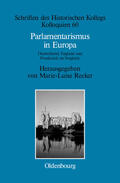 Recker |  Parlamentarismus in Europa | Buch |  Sack Fachmedien