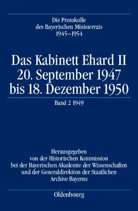 Gelberg |  Das Kabinett Ehard II | Buch |  Sack Fachmedien