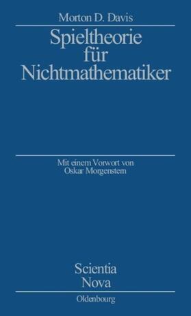 Davis | Spieltheorie für Nichtmathematiker | Buch | 978-3-486-57603-0 | sack.de