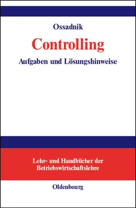 Ossadnik |  Controlling | Buch |  Sack Fachmedien