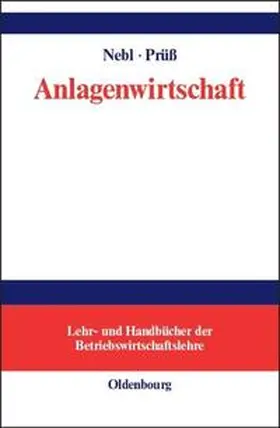 Prüß / Nebl |  Anlagenwirtschaft | Buch |  Sack Fachmedien