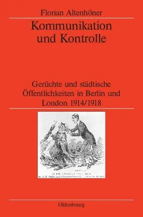 Altenhöner |  Kommunikation und Kontrolle | Buch |  Sack Fachmedien